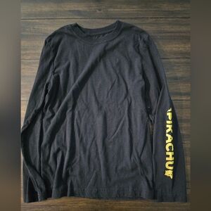 Pokemon Black and Yellow Long Sleeve Tee